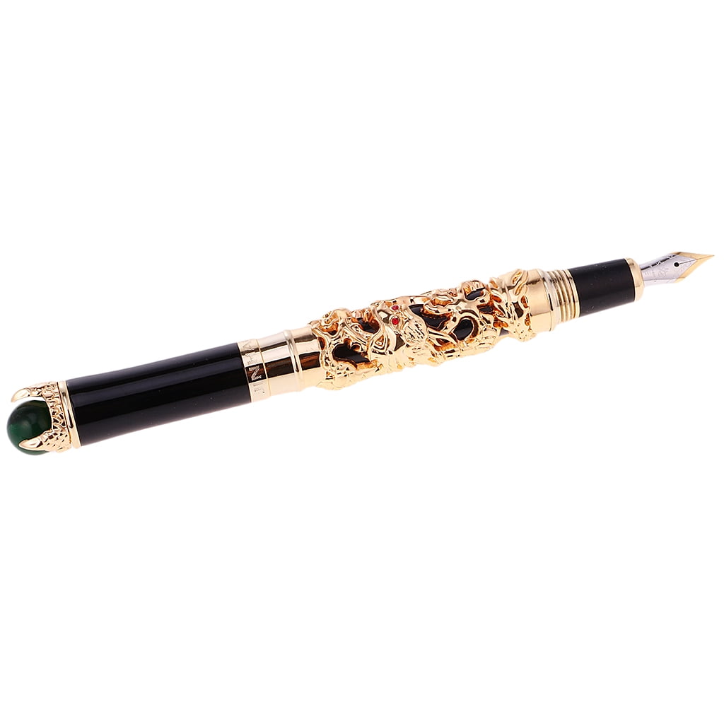 Metal DRAGON Fountain Pen Deluxe Fountain NIB 140mm en