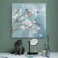 thumbnail image 4 of Elegant Flower Tree And Birds Poster Painting On Canvas Wall Art Poster Scroll Picture Print Living Room Walls Decor Home Posters 20x20inch(50x50cm), 4 of 5