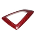 thumbnail image 2 of Car Interior Decoration Carbon Fiber Gear Shift Frame Cover Trim Red Right Hand Driving, 2 of 10