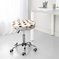 thumbnail image 5 of sunflower Dog heart Round Bar Stool Seat Covers, Elastic Round Chair Cover Stool Seat Slipcover Bar Stool Cushions Round Pad for 12-14 inch, 5 of 5