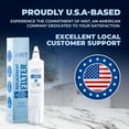 thumbnail image 4 of Mist 4204490 Refrigerator Water Filter Replacement Cartridge for Sub-Zero 4204490, Compatible with 4290510, InSinkErator F-1000 F-2000, 2-Pack, 4 of 9