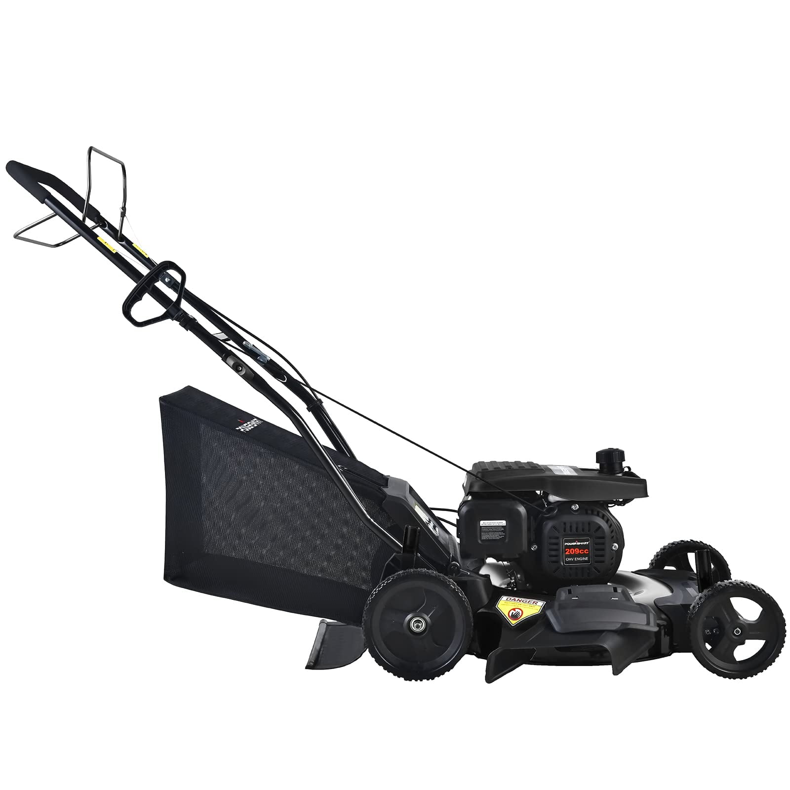 Buy PowerSmart Gas Lawn Mower, 21 Inch Gas Powered Self Propelled Mower
