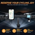 thumbnail image 6 of DTTZH 750W Folding Electric Bike for Adults, 28 MPH, 60 Miles, 48V/15Ah Removable Battery, 14" Tires Ebike, Electric Mini Bike, UL 2849 Certified, 6 of 9