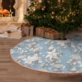 thumbnail image 5 of Sikiie Lily Flower Nativity Christmas Tree Skirt, Jesus Christian Winter Holiday Tree Mat Decoration(30-48IN)30", 5 of 6