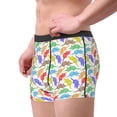 thumbnail image 4 of Daiia Colored Armadillos Men's Underwear Boxer Briefs, Cotton Stretch Moisture-Wicking Underwear-Small, 4 of 9
