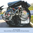 thumbnail image 4 of Covered Living Dual Bike Rack Cover For Transport (Fits 1-2 Bikes) with Large Translucent Ends, 4 of 4