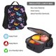 thumbnail image 5 of Easygdp Cartoon Dinosaur Mochila para Niños y Niñas con Set de Caja de Almuerzo y Estuche para Lápices 3 en 1, Mochila Escolar Estampada para Adolescentes, 5 of 7