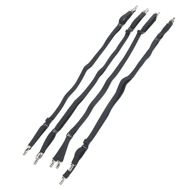 SUJETE DE LA CORREA DE LA CAPA, ABRAZADERA DE LÁMINA, METAL DE ALTA DENSIDAD ENGROSAN UNA BUENA EXTENSIBILIDAD PARA LA CAMA DE CAMA ÚNICA