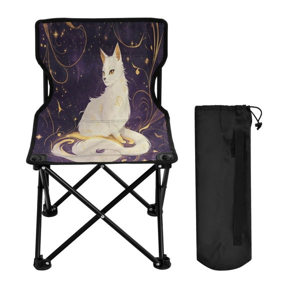BZSMCE Camping Chairs Modern Galactic Dreams Pattern Folding chair