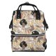 thumbnail image 1 of Fotbe Groovy Disco Mochila Maternidad - Lona de Sarga Impermeable, Mochila de Pañales de Gran Capacidad con Múltiples Bolsillos y Correas Ajustables, 1 of 6