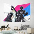 thumbnail image 7 of Anime Overlord Albedo Tapestry Wall Hanging Home Decoration Wall Blanket Dormitory Living Room Bedroom Backdrop Poster( 60x40inch), 7 of 7