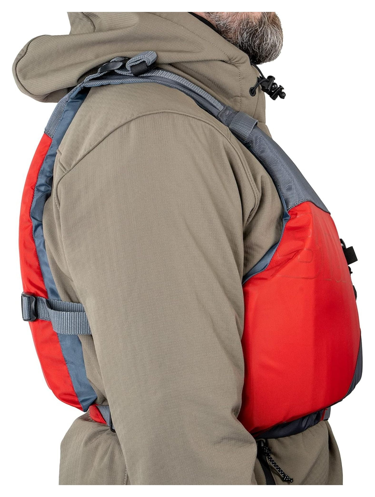 Drift Kayak Life (PFD) | Fully Adjustable | Universal Sized | US Guard Approved | for Kayaking, Paddling, , Fishing and More