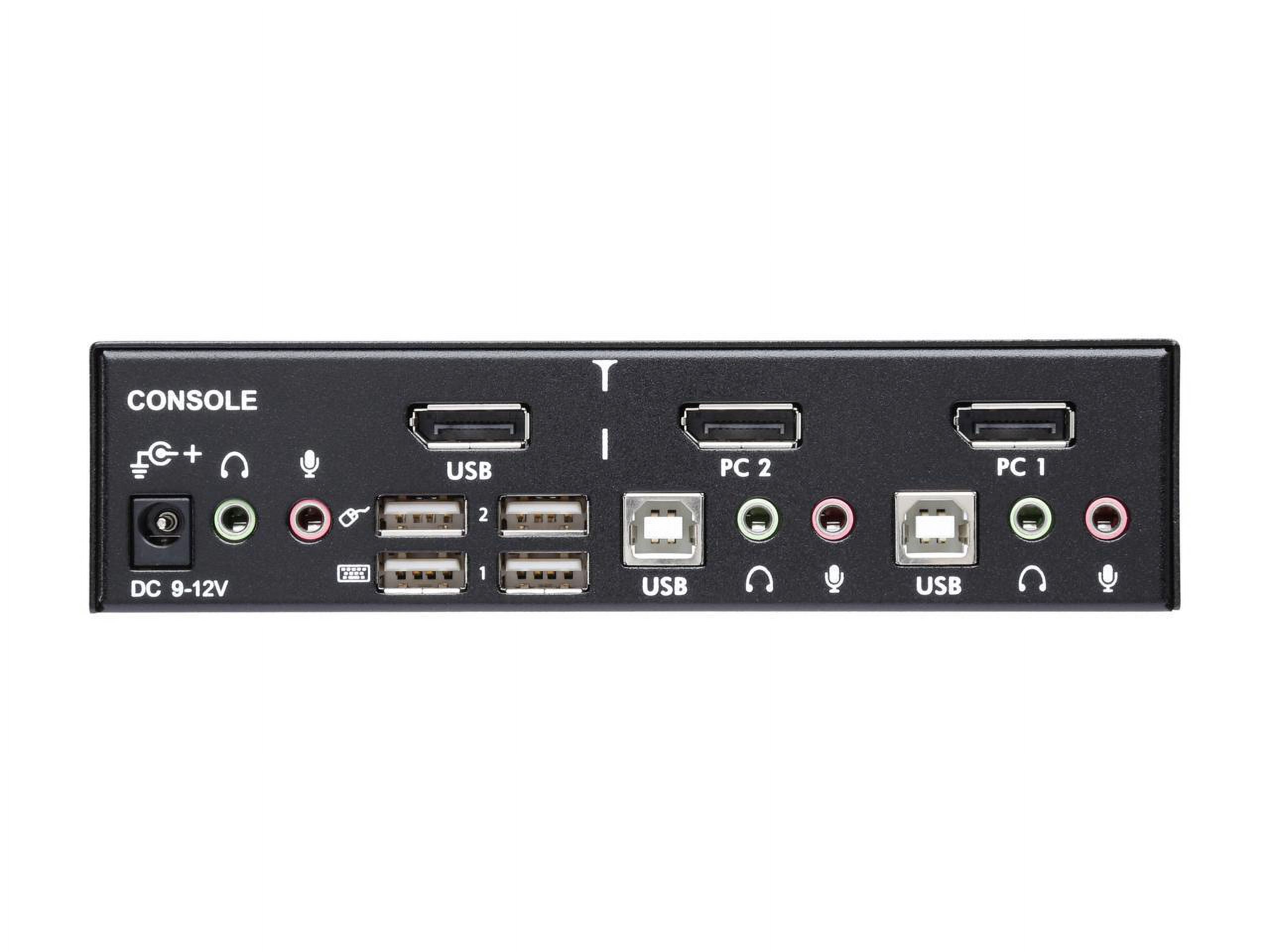 StarTech 2-Port Professional USB DisplayPort KVM Switch with Audio