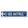 thumbnail image 1 of SignMission SSA-C-122 Avitruc Panneau de Rue Militaire Air Force 4 x 18 Po - C-122 Avitruc, 1 of 1