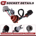 thumbnail image 4 of Cableado del Zócalo de Luz Trasera para Kia Sorento 2014-2015 No.924801U500 Conector de Pigtail de Bombilla, 4 of 7