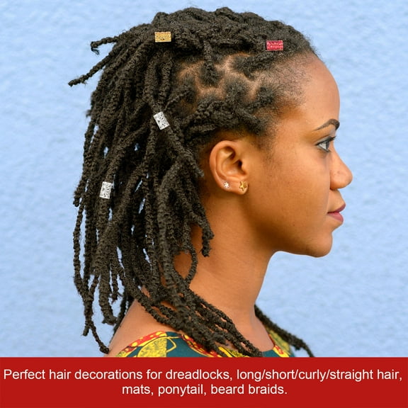 Soimiss 170Pcs Braid Decorations Alloy Hair Jewelry for Women at Parties