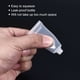 thumbnail image 5 of Uxcell 10ml Squeeze Tube Empty Cosmetic Tubes Plastic with Flip Lid Clear 20 Pack, 5 of 5