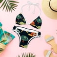 thumbnail image 6 of Turtle Seamless Swimsuit Women Bikinis: Detachable Sponge Adjustable Strap Bikini Set Two-Pack Beach Pool Vacation., 6 of 6