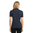 thumbnail image 2 of Port Authority Women's Rapid Dry V-Neck Collar Polo Shirt - L455, 2 of 2