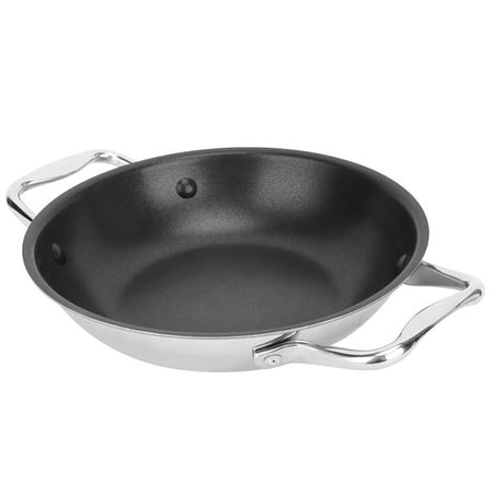 

Practical Cooking Pan Frying Pan Double Handle Fried Eggs Pancake Pan Kitchen Restaurant Home