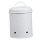 thumbnail image 1 of Olla para patatas, cebollas y ajos, caja metálica ventilada, recipiente para verduras y alimentos. Blanco estilo C, 1 of 9