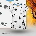 thumbnail image 6 of Dog Dalmatian Costume Blue Collar All Over Womens T-Shirt - 2X-Large, 6 of 7