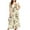 Beige, variant on Plus Size Dresses for Women 2024 Boho Sleeveles Sundresses Floral Print Ruffle Hem Maxi Dress Casual Beach Party