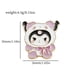 thumbnail image 4 of Broche De Zorro De Conejo Kawaii De Dibujos Animados Sanrio Esmalte Kuromi Mymelody Broches De Solapa HelloKitty Insignia Accesorios De Joyería Regalo, 4 of 4