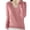 Pink#women merino wool sweater, variant on lcziwo Womens Merino Wool Sweaters Long Sleeve Warm V Neck Solid Color Knitted Sweater Fall Winter Soft Causal Undershirts Red,M