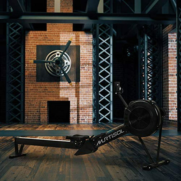 Murtisol Foldable Hydraulic Rowing Machine 10 Level Adjustable Resistance LCD Monitor Gym Workout Home Gymnasium Walmart
