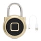 thumbnail image 1 of Cerradura De Huellas Dactilares, Cerradura Biométrica De Huellas Dactilares Cerradura De Seguridad De Alta Resistencia Recargable Por USB Con Indicador LED Para Mochilas Para, 1 of 8