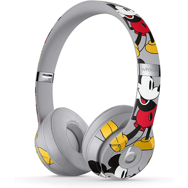 Uenighed Slumkvarter konstruktion Restored Beats Solo3 Wireless On-Ear Headphones - W1 Chip, Class 1 Bluetooth,  40 Hours of Listening Time, Built-In Microphone and Controls - (Mickey's  90th Anniversary Edition) - Walmart.com