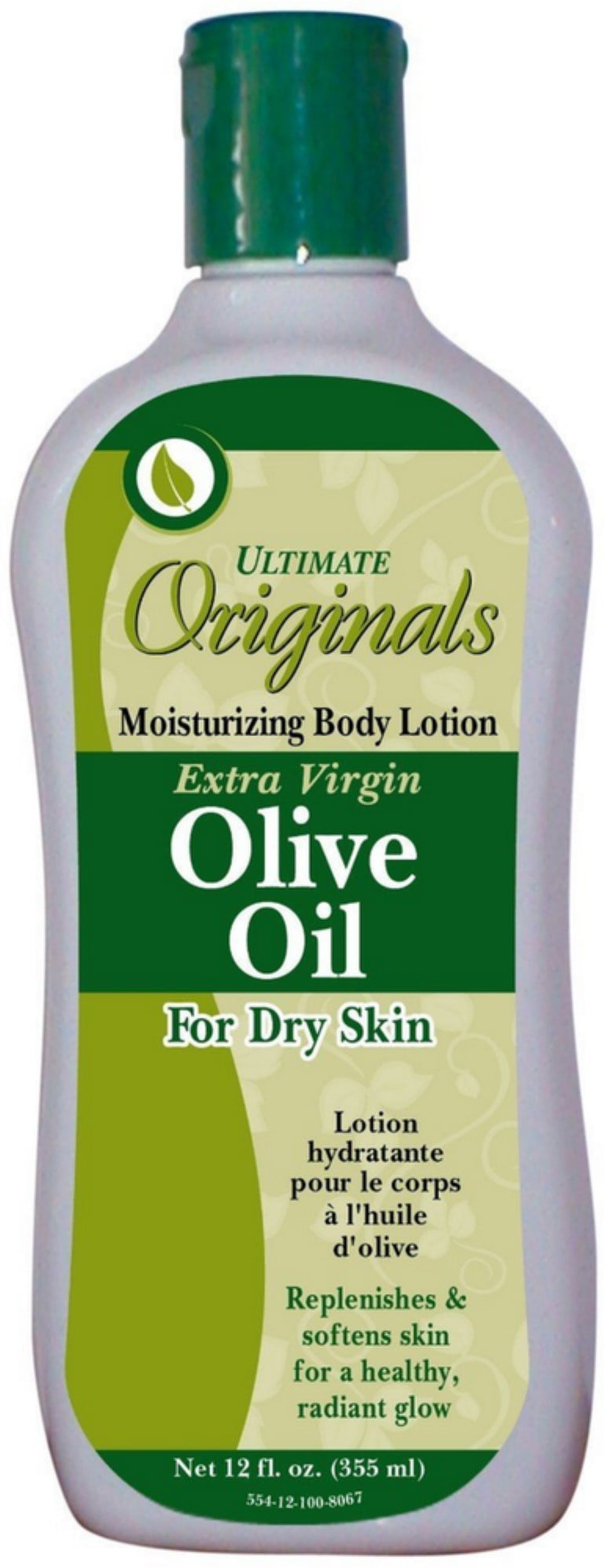Ultimate Organics Moisturising Body Lotion Extra Virgin Olive Oil 12