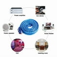 thumbnail image 4 of OPAL- 2Packs Car Audio Cable Amp Amplifier Install Rca Subwoofer Sub Wiring 14'Ft 2Ch, 4 of 5