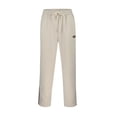 thumbnail image 3 of PEASKJP Mens Sweatpants Casual Zipper Gym Workout Sweatpants Pockets, Beige XXL, 3 of 5
