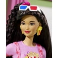 thumbnail image 4 of Barbie Rewind Collectible Doll with 1980s Movie Night Outfit and Nostalgic Accessories, 4 of 7
