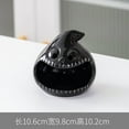thumbnail image 2 of WLOELOEW D Style Ghost Figurine Candlestick Holder For Halloween Decoration Desktop Candy Storage Ceramic Ornament D, 2 of 2
