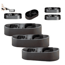 3Pcs Coffee Portafilter Cleaning Kits, Espresso Portafilter Cleaning Holder with Grounds Catcher & Cleaning Brush for 51/53/58mm Portafilters, Barista Espresso Cleaning Tools