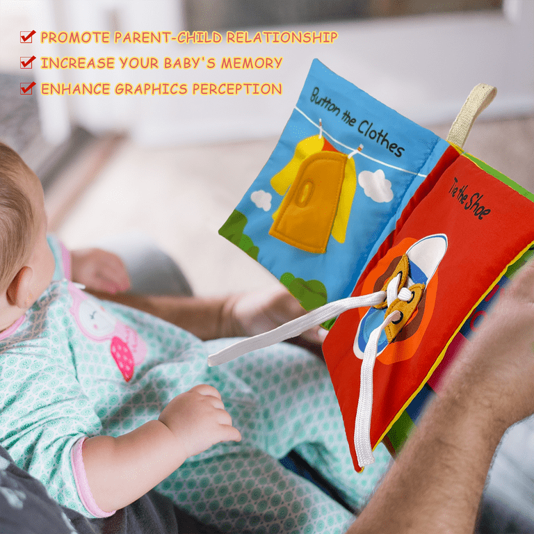 Richgv Libros Suaves Para Bebés De 0 A 3 A 6 A 12 Meses, Lib