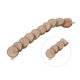 thumbnail image 5 of Soporte de madera para pájaros, puente con escalera para hámster de madera, plataforma redonda para mascotas pequeñas, escalera para hámster, parque infantil, rendimiento sólido, 5 of 8