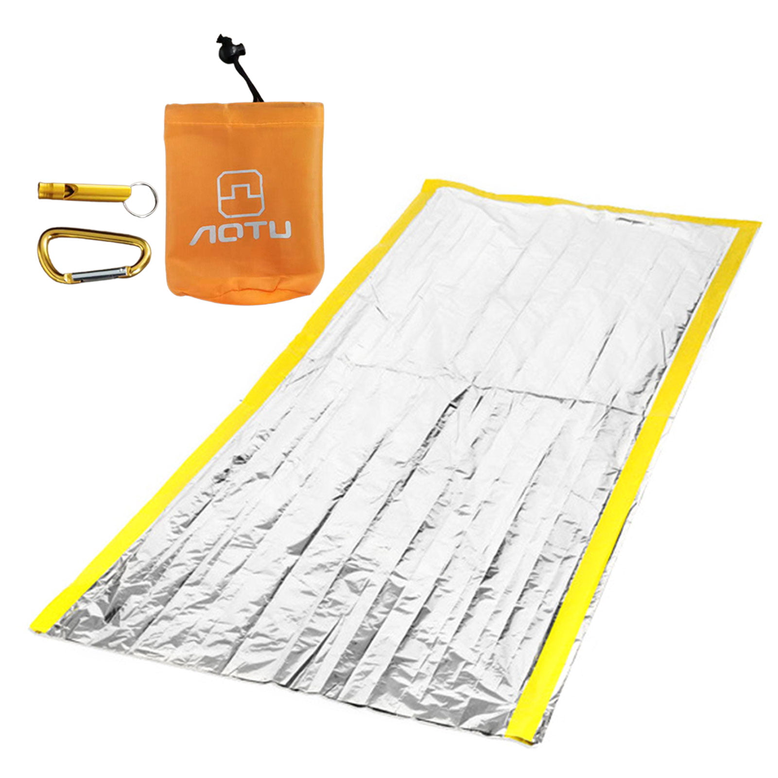 Outdoor Survival Emergency Mylar Waterproof Sleeping Bag Foil Thermal Blank