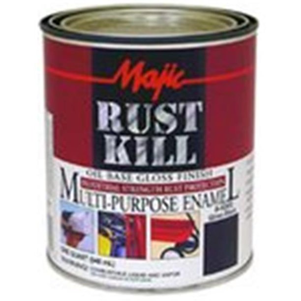 Majic Paints 857982 Red Oxide Primer Rust kill Enamel