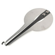 RENACLIPY Mini Harp Silver Metal Meditation Practice Relaxation 1Pcs