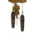 thumbnail image 5 of Quartz Cuckoo Clock Black Forest house with moving wood chopper and mill wheel, with music TU 4259 QMT HZZG, 5 of 5