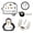 Full Kit, variant on Motorcycle Carburetor Rebuild Kit for Yamaha YFM350X 350cc Float Atv Quad Repair
