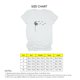 thumbnail image 4 of Camiseta de manga corta con cuello redondo para mujer, estampado lindo, informal, transpirable, camisetas para el trabajo, cita, salida nocturna diaria, blanco (estampado negro) M, 4 of 4