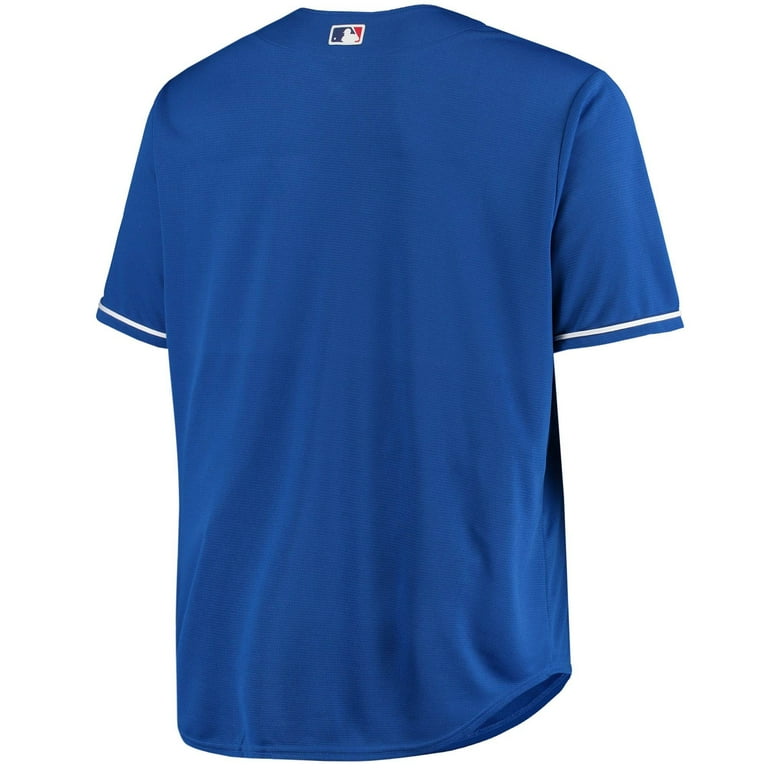 Men s Royal Los Angeles Dodgers Big Tall Replica Alternate Team Jersey Walmart