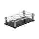 thumbnail image 4 of Bandeja para vasos de vidrio Estante para tazas de cóctel Soporte para encimera Taza de café Estante para tazas de agua Agujeros redondos Soporte para , 6 hoyos negro, 4 of 8