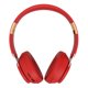 thumbnail image 3 of Tholdsy Auriculares Auriculares compatibles con Bluetooth con micrófono Tarjeta de soporte de control de botón de música de viaje portátil Cables de audio/vídeo rojo, 3 of 6