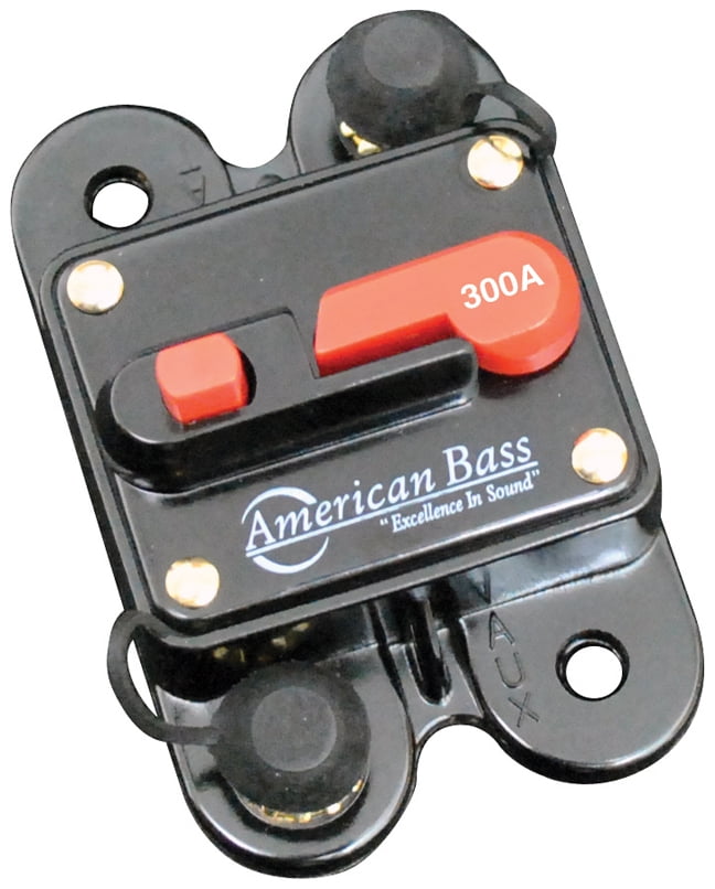 American Bass 300A Circuit Breaker Blister Pack by American Bass